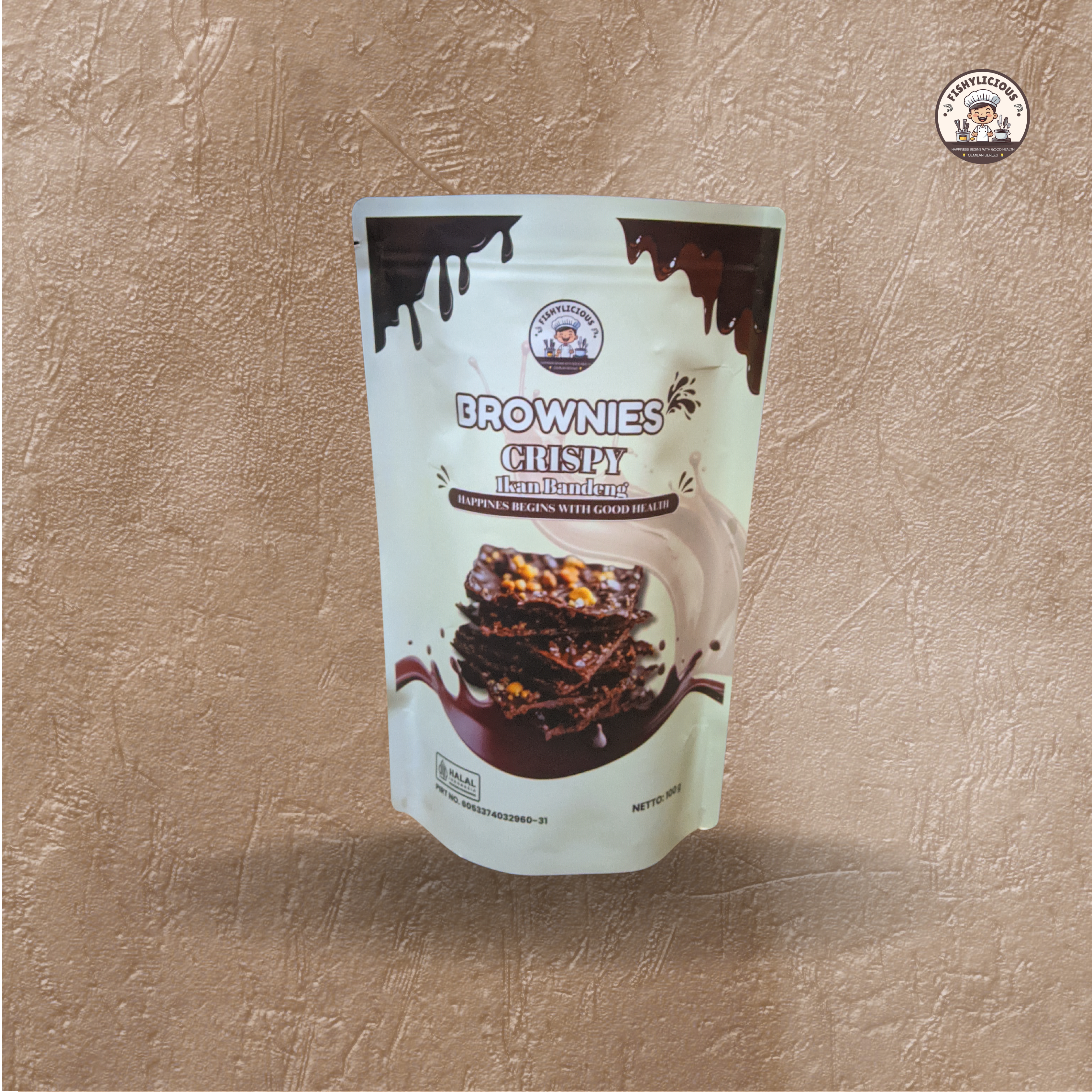 Brownies Crispy Ikan Bandeng Fishylicious